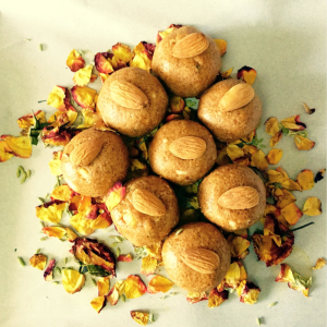 almond ladoo
